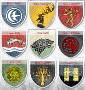 Game Of Thrones Houses